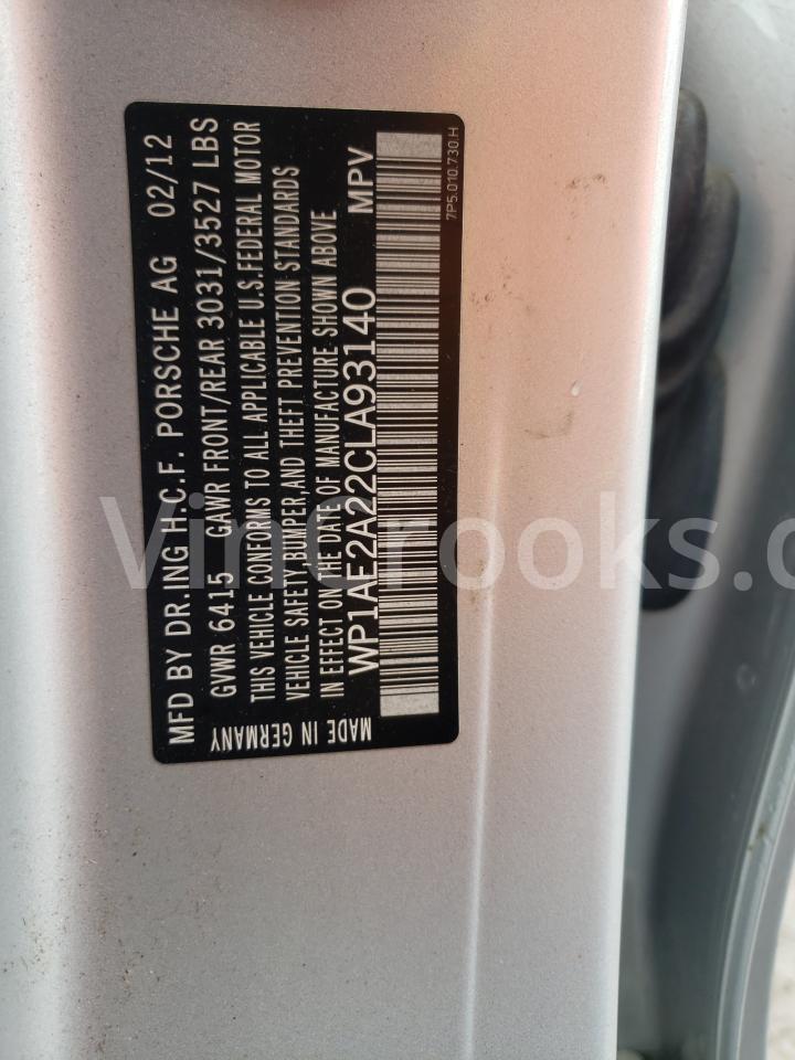 WP1AE2A22CLA93140