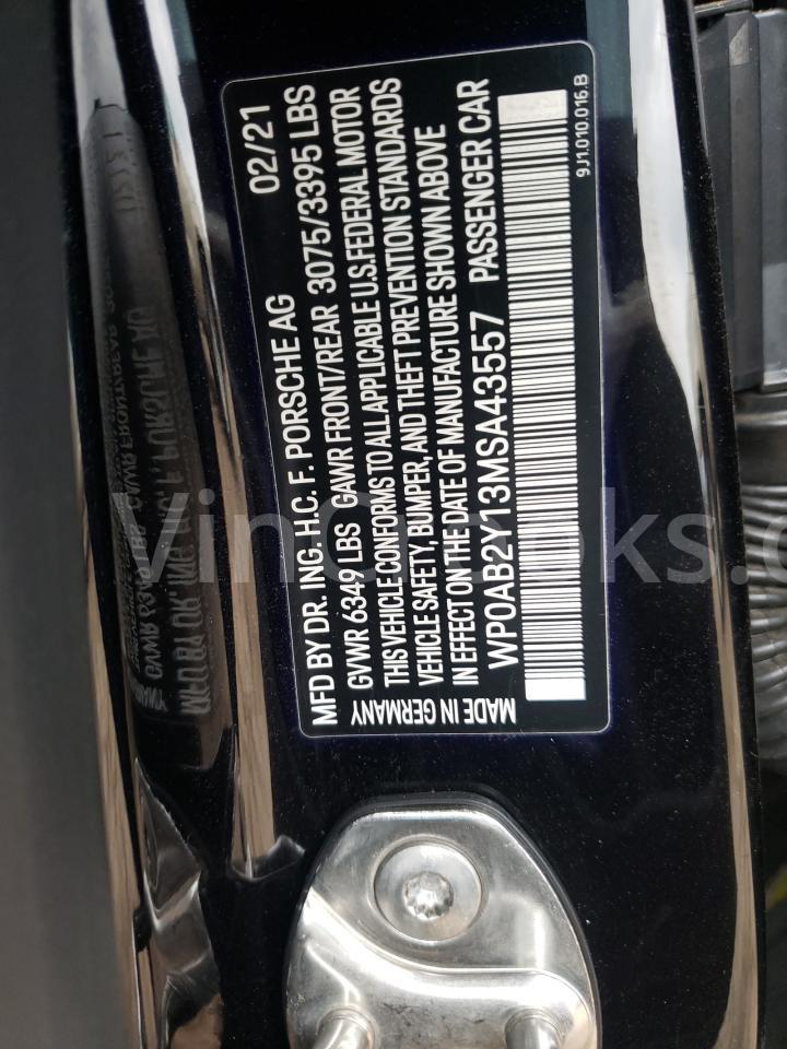 WP0AB2Y13MSA43557