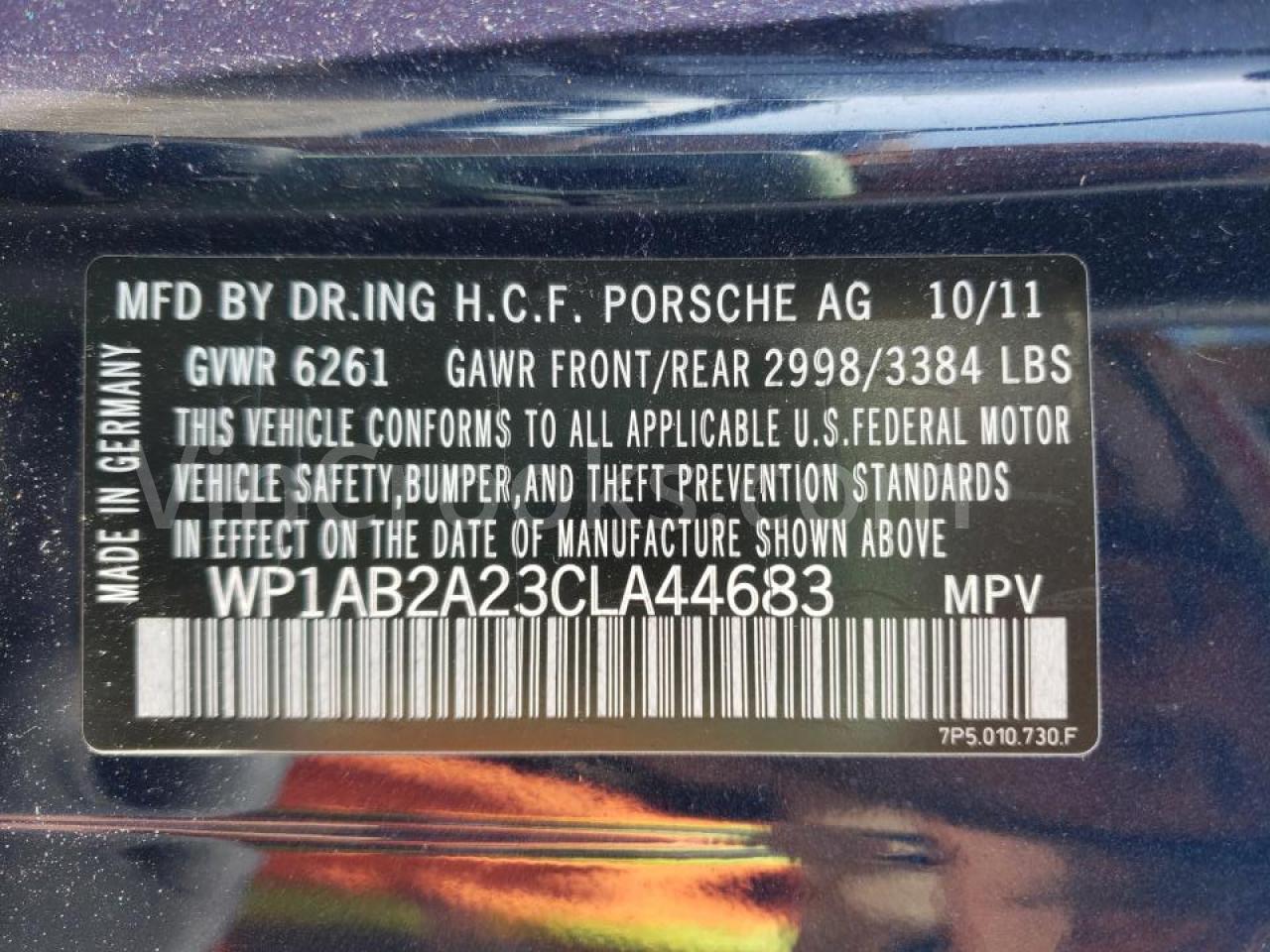 WP1AB2A23CLA44683