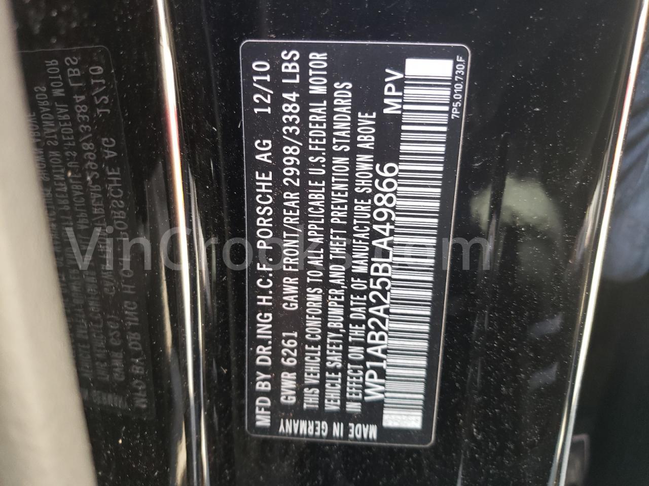 WP1AB2A25BLA49866