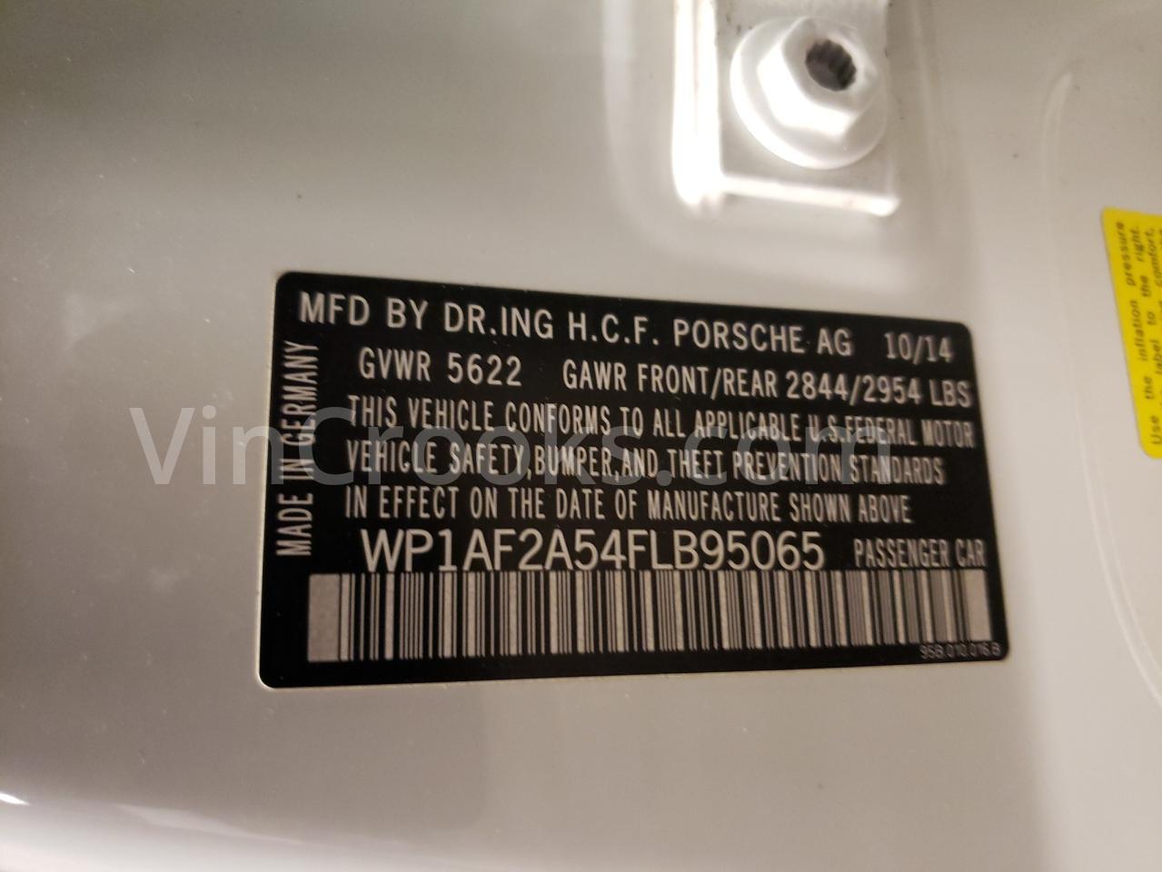 WP1AF2A54FLB95065