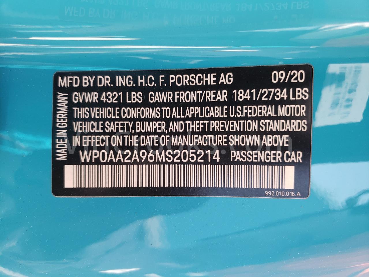 WP0AA2A96MS205214