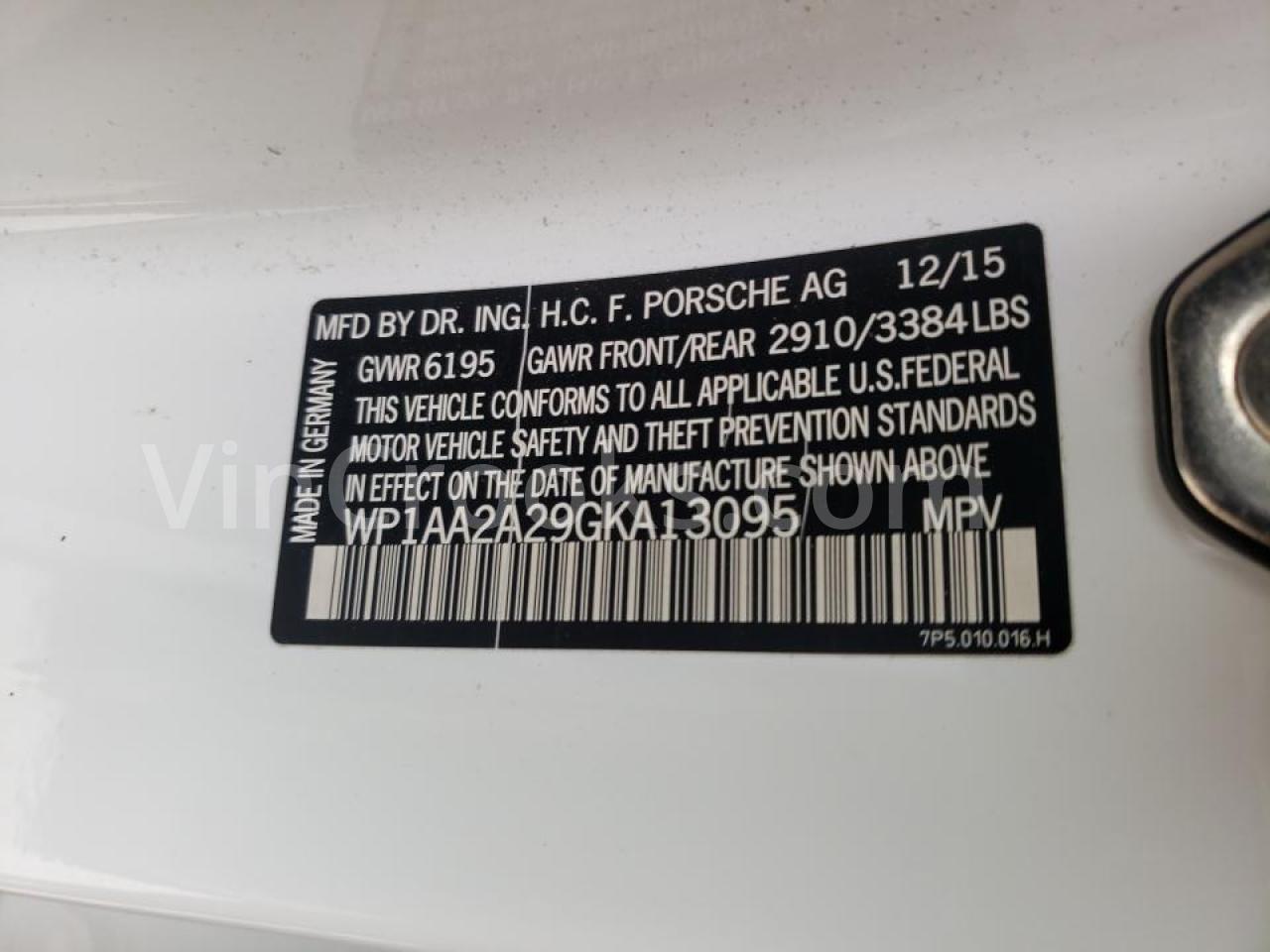 WP1AA2A29GKA13095