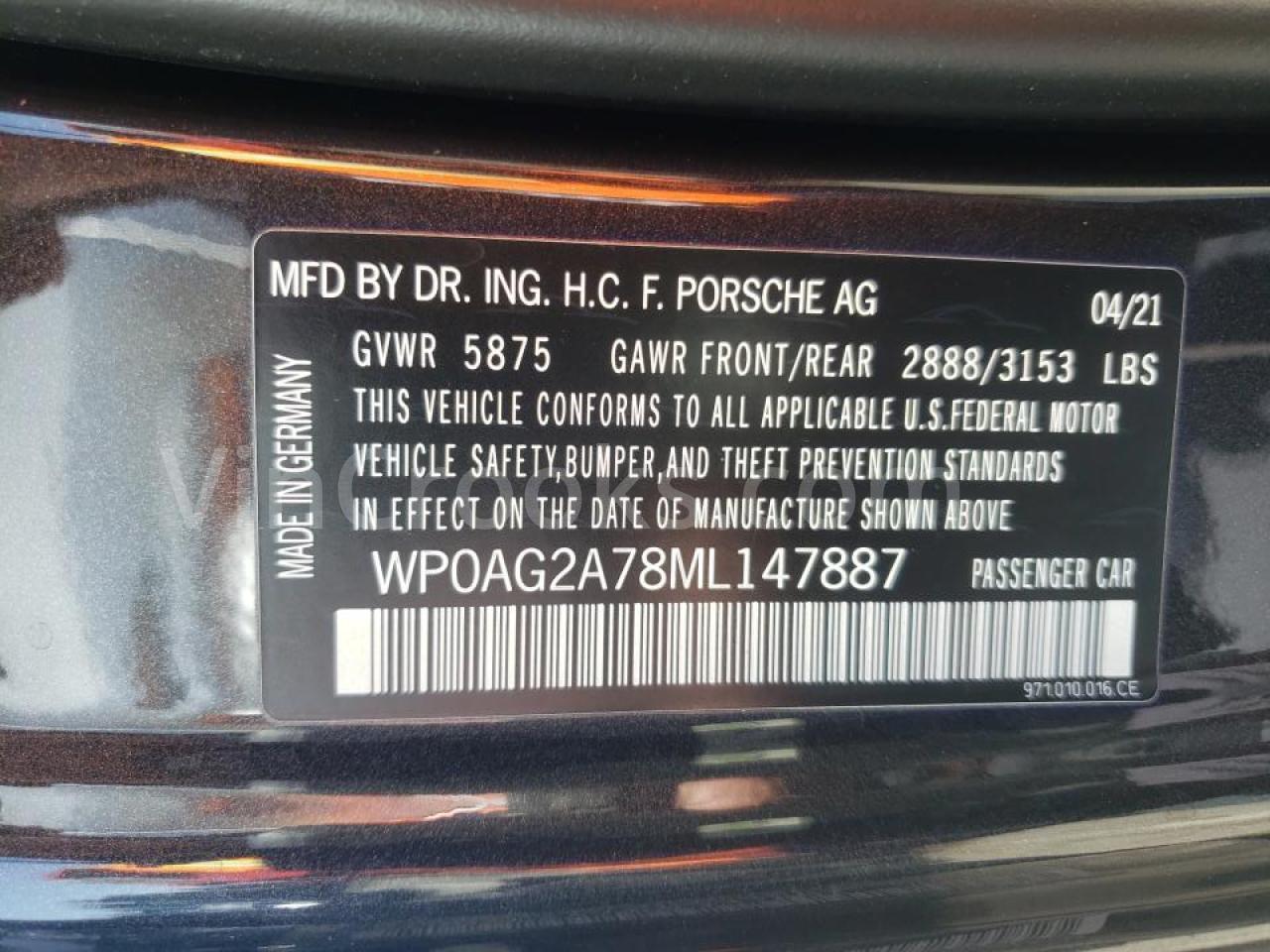 WP0AG2A78ML147887