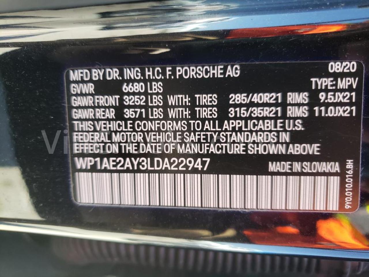 WP1AE2AY3LDA22947