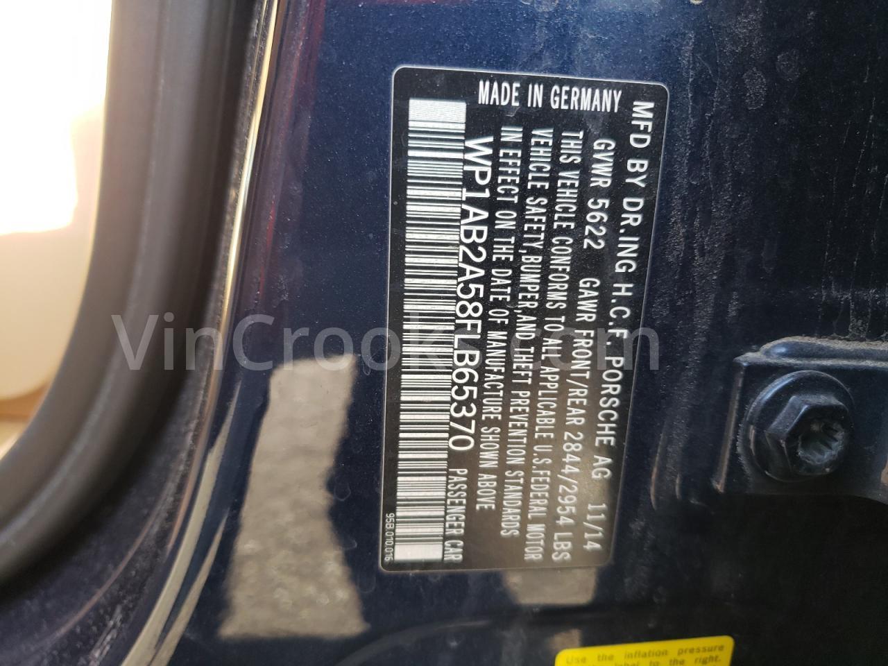 WP1AB2A58FLB65370