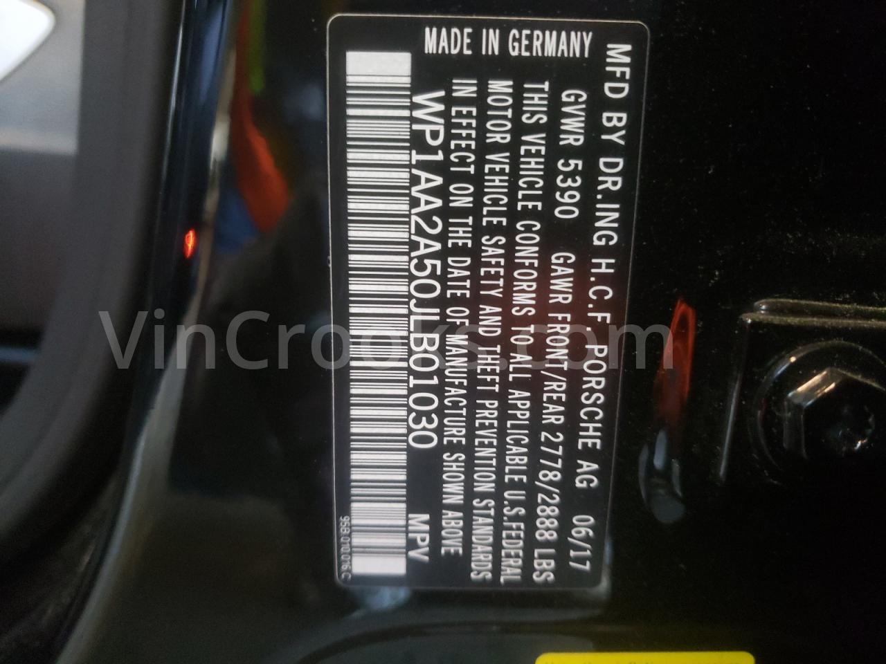 WP1AA2A50JLB01030