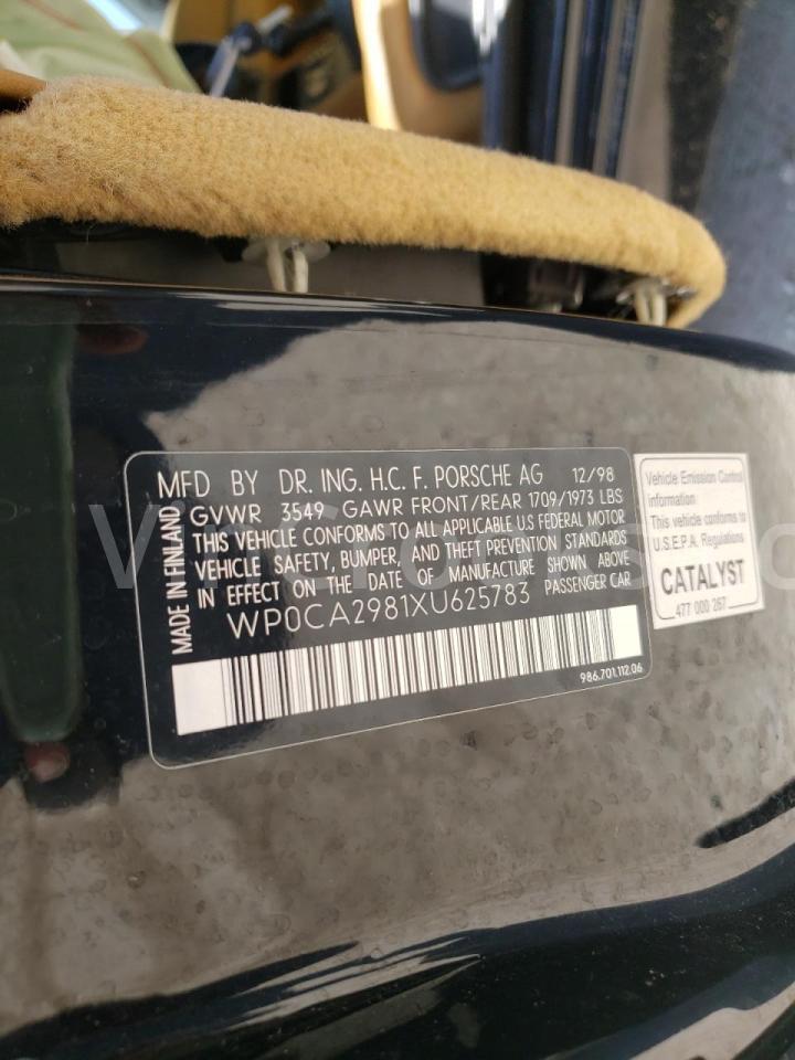 WP0CA2981XU625783