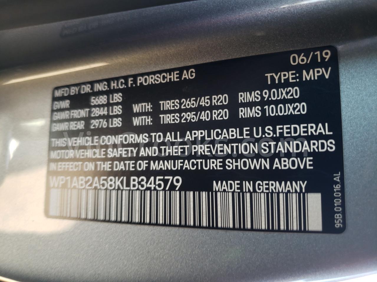 WP1AB2A58KLB34579