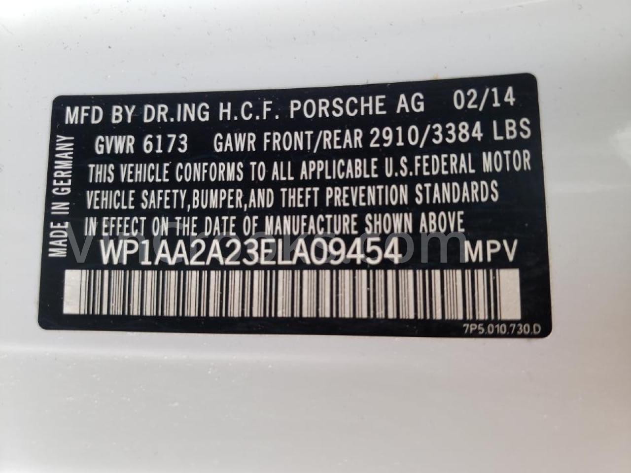 WP1AA2A23ELA09454