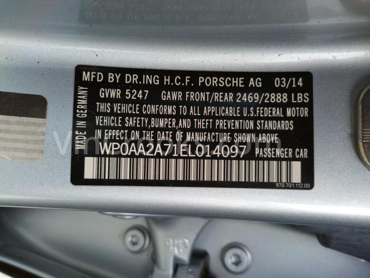 WP0AA2A71EL014097