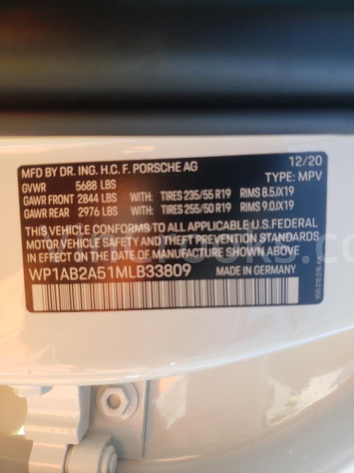 WP1AB2A51MLB33809