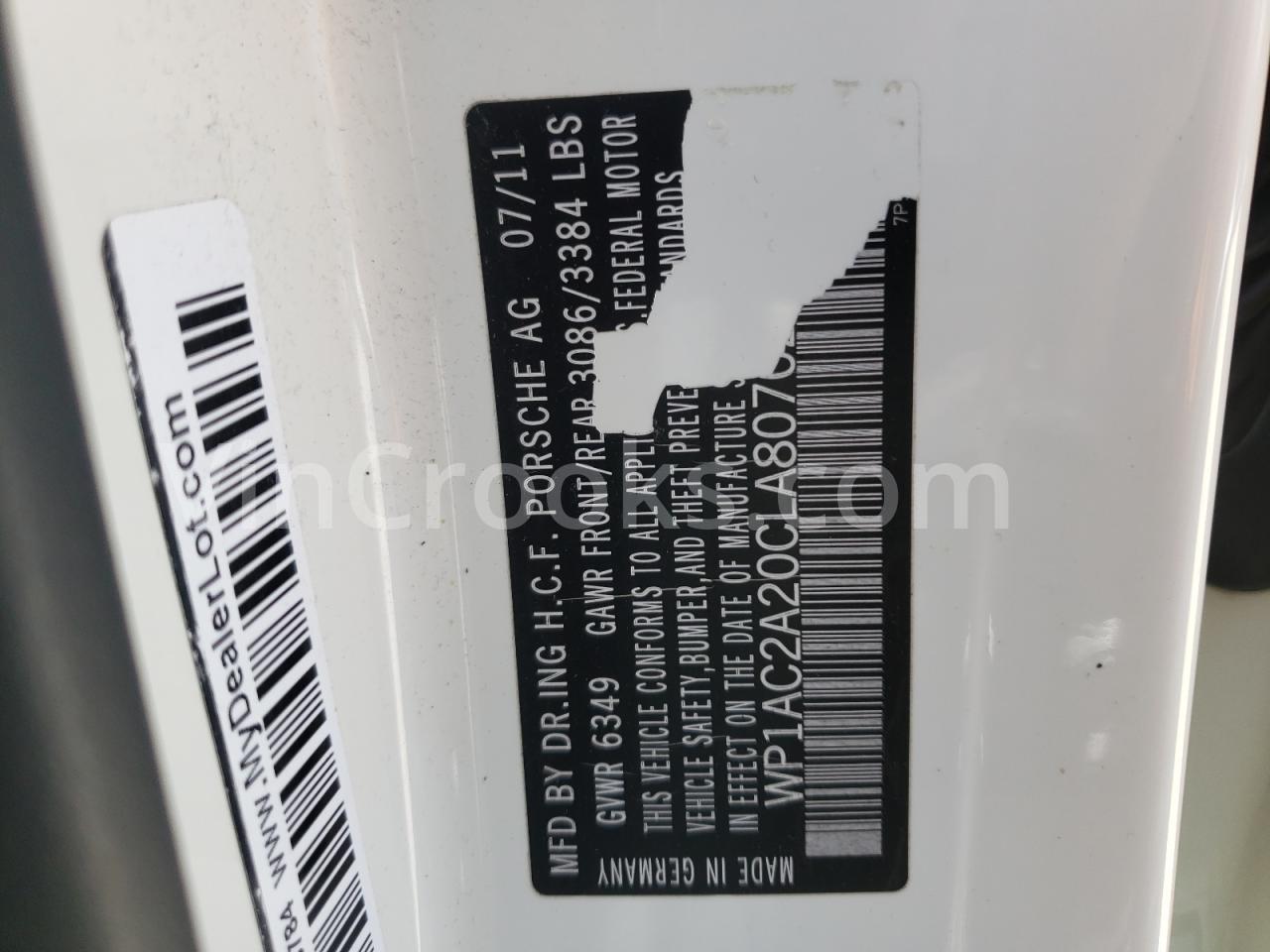 WP1AC2A20CLA80702