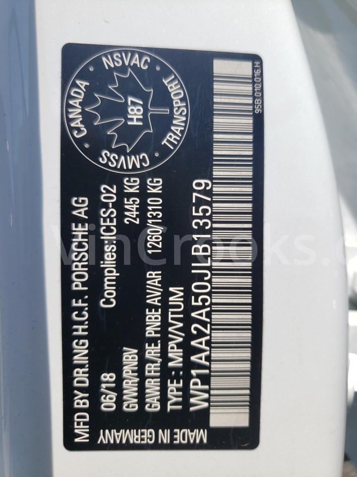 WP1AA2A50JLB13579