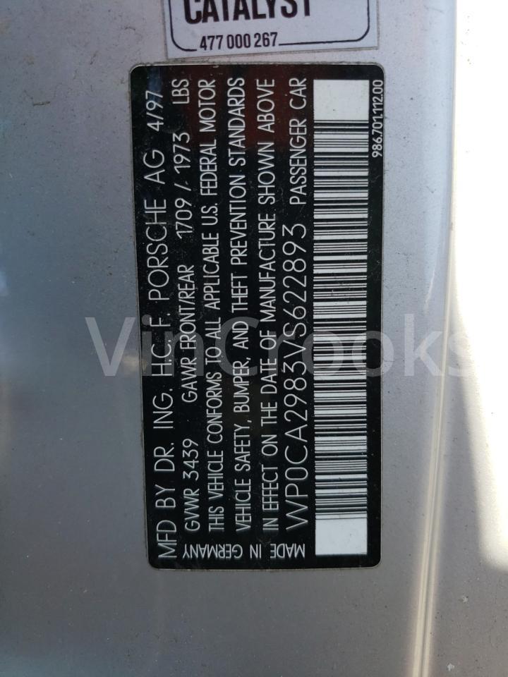 WP0CA2983VS622893