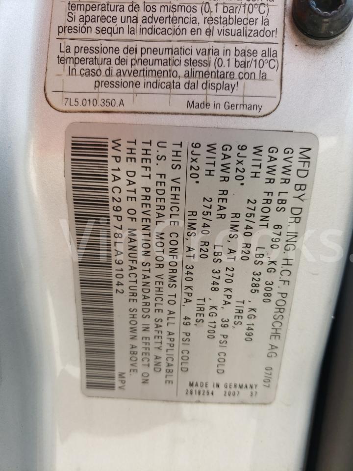 WP1AC29P78LA91042