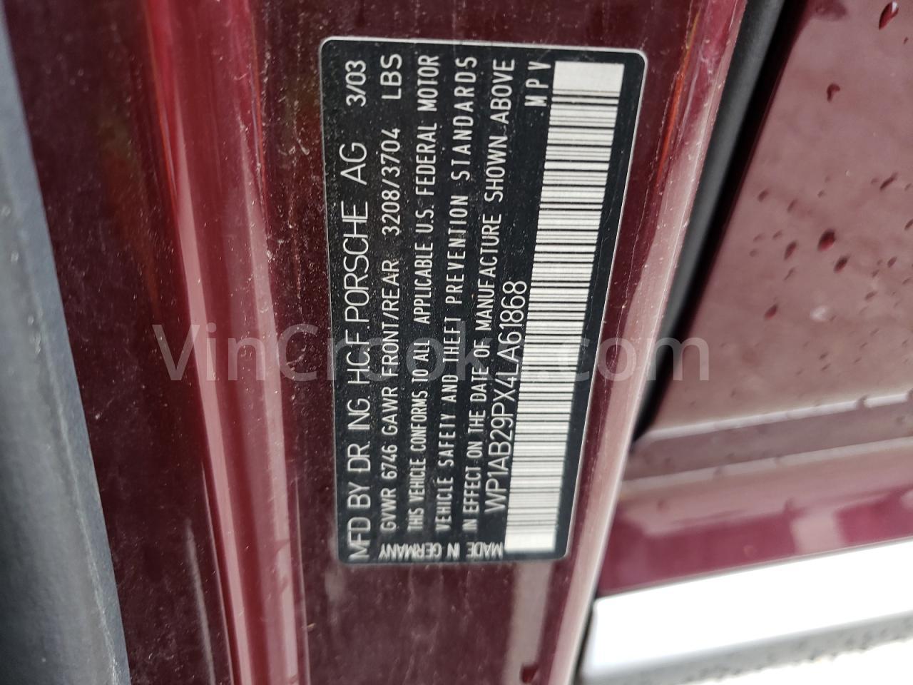 WP1AB29PX4LA61868