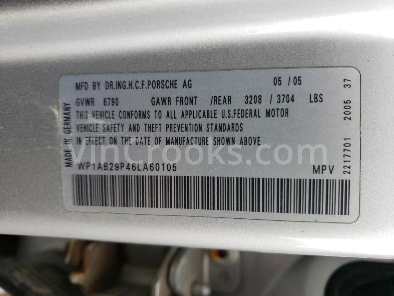 WP1AB29P46LA60105