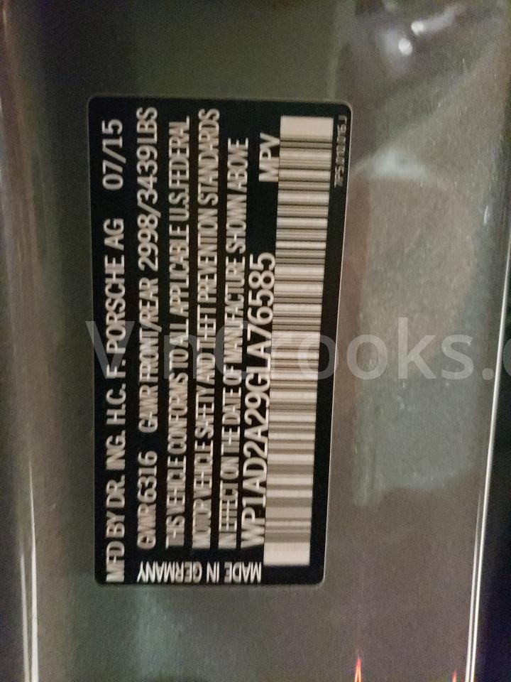 WP1AD2A29GLA76585