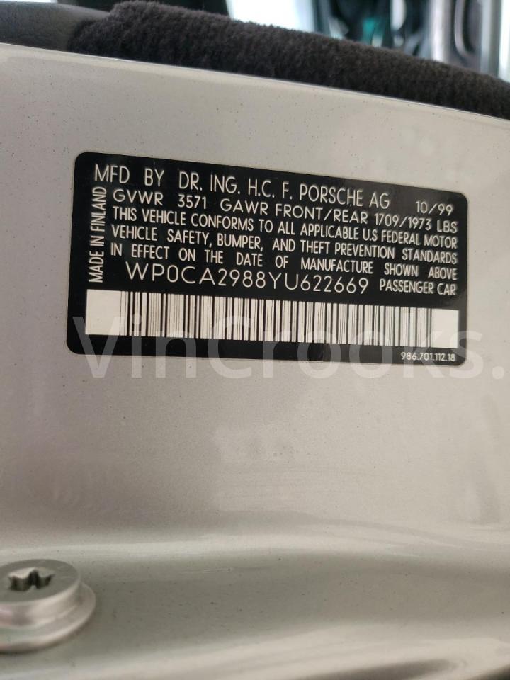 WP0CA2988YU622669