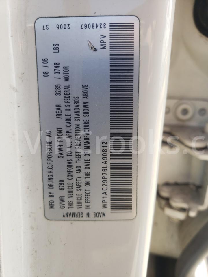 WP1AC29P76LA90812