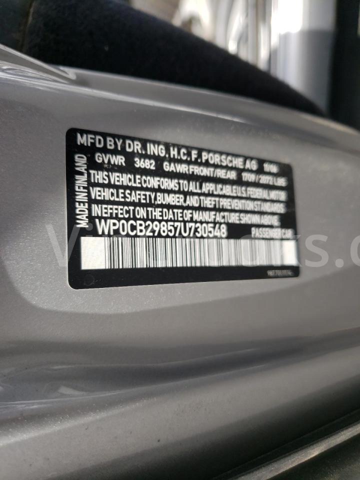 WP0CB29857U730548