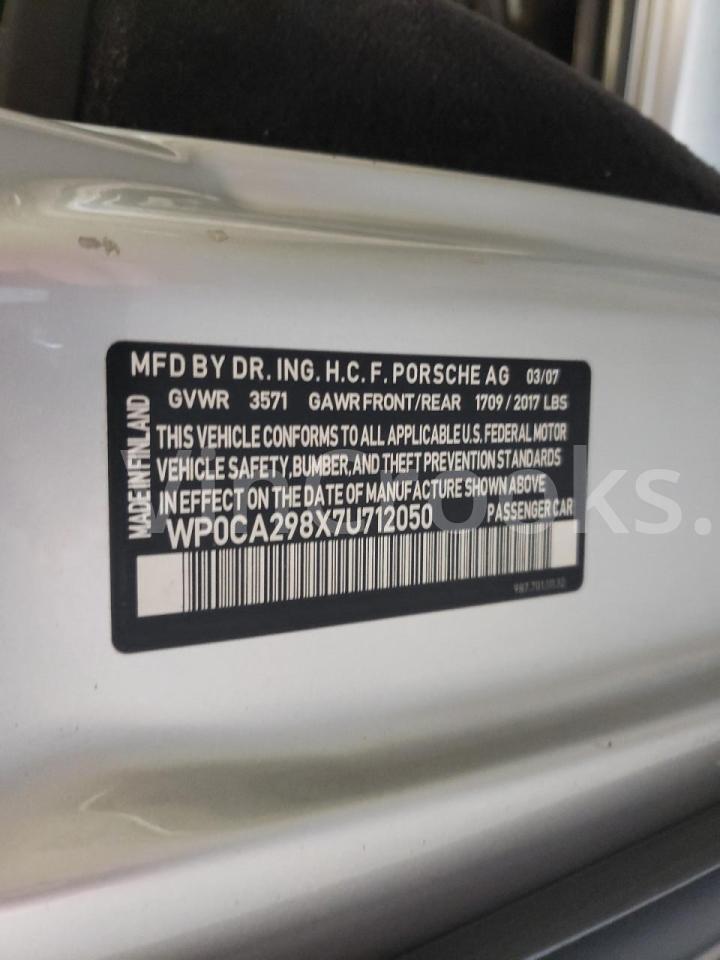 WP0CA298X7U712050