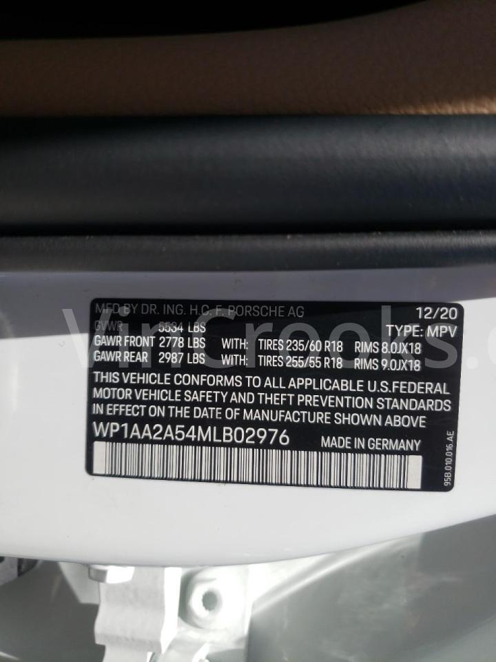 WP1AA2A54MLB02976