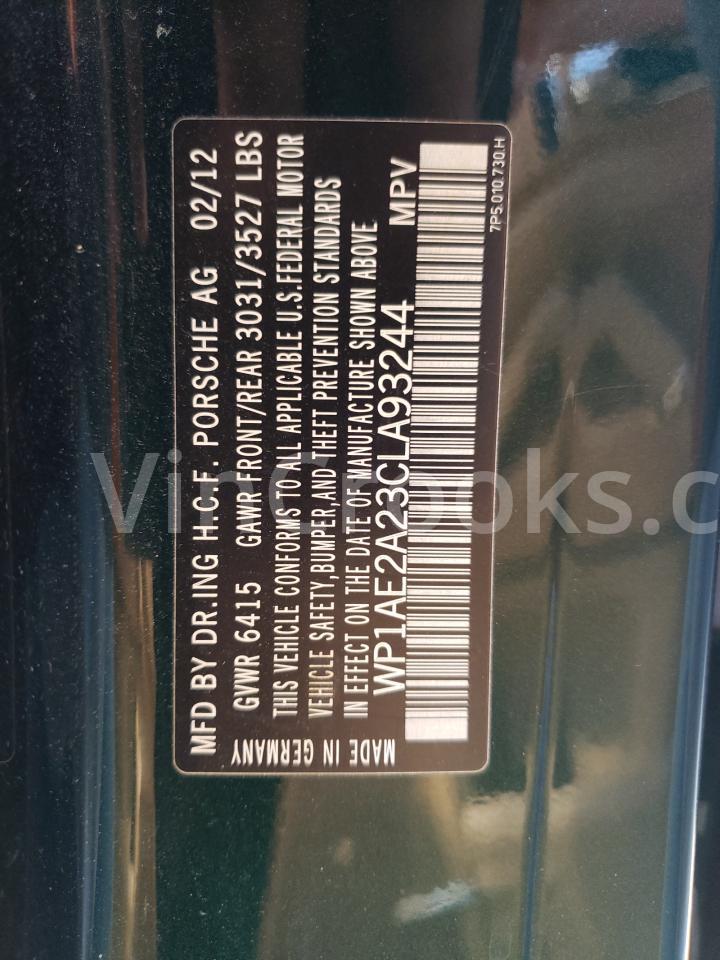 WP1AE2A23CLA93244