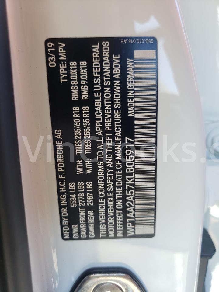 WP1AA2A57KLB05917
