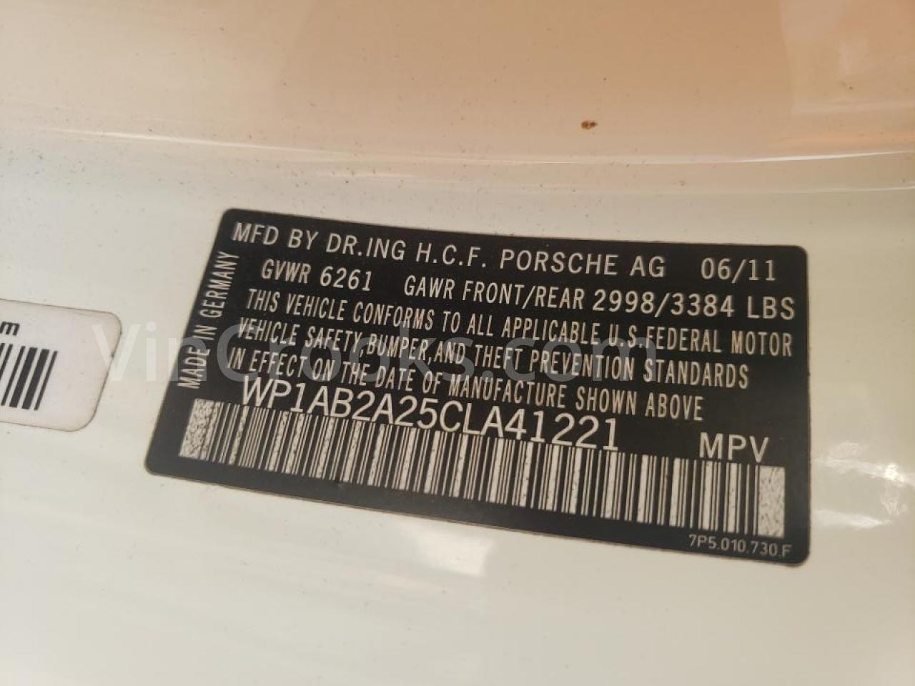 WP1AB2A25CLA41221