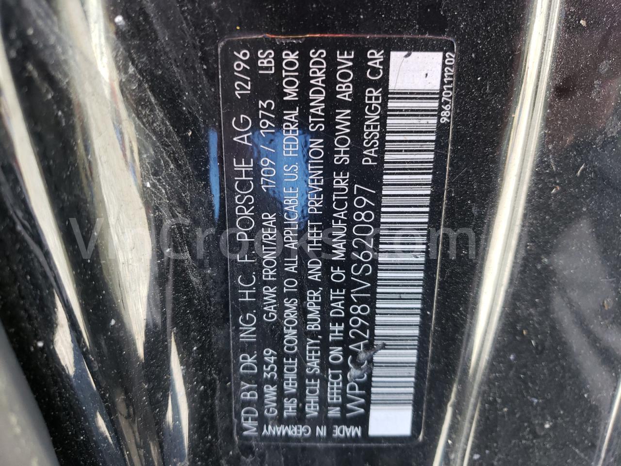 WP0CA2981VS620897