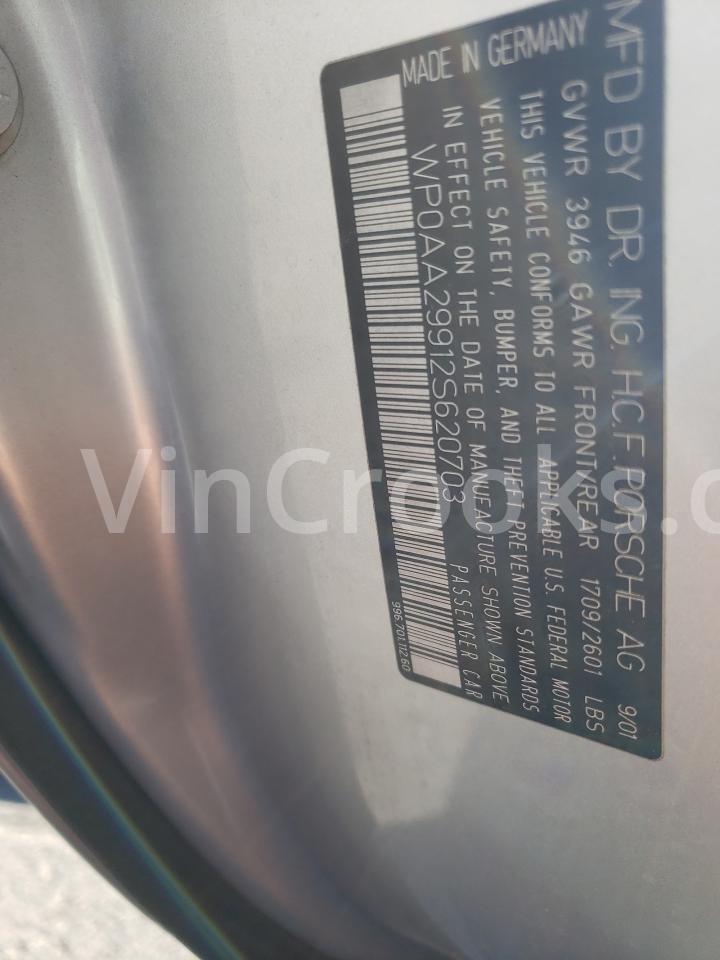 WP0AA29912S620703
