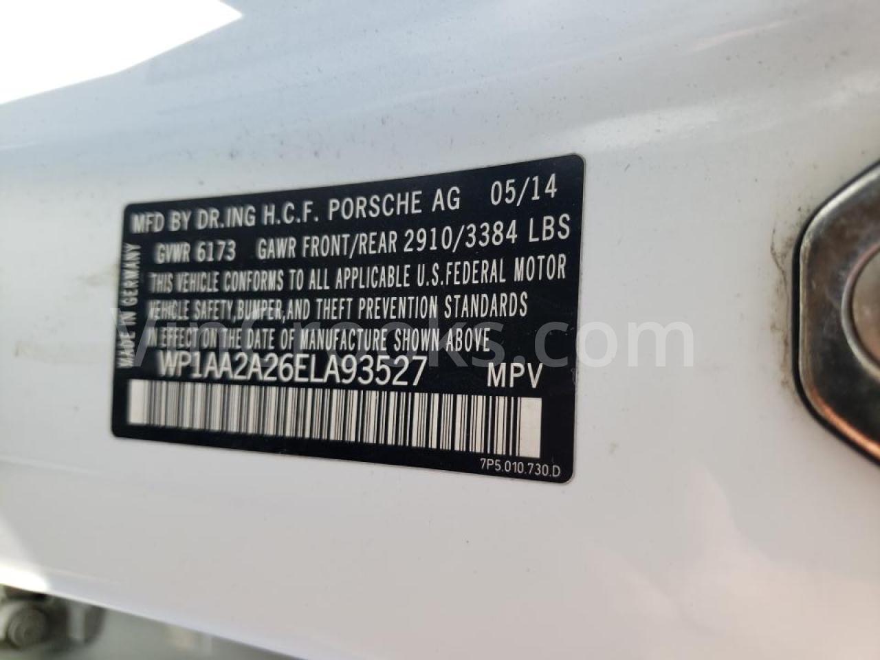 WP1AA2A26ELA93527