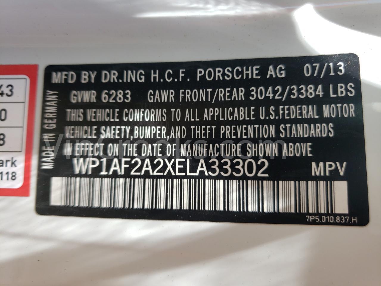 WP1AF2A2XELA33302