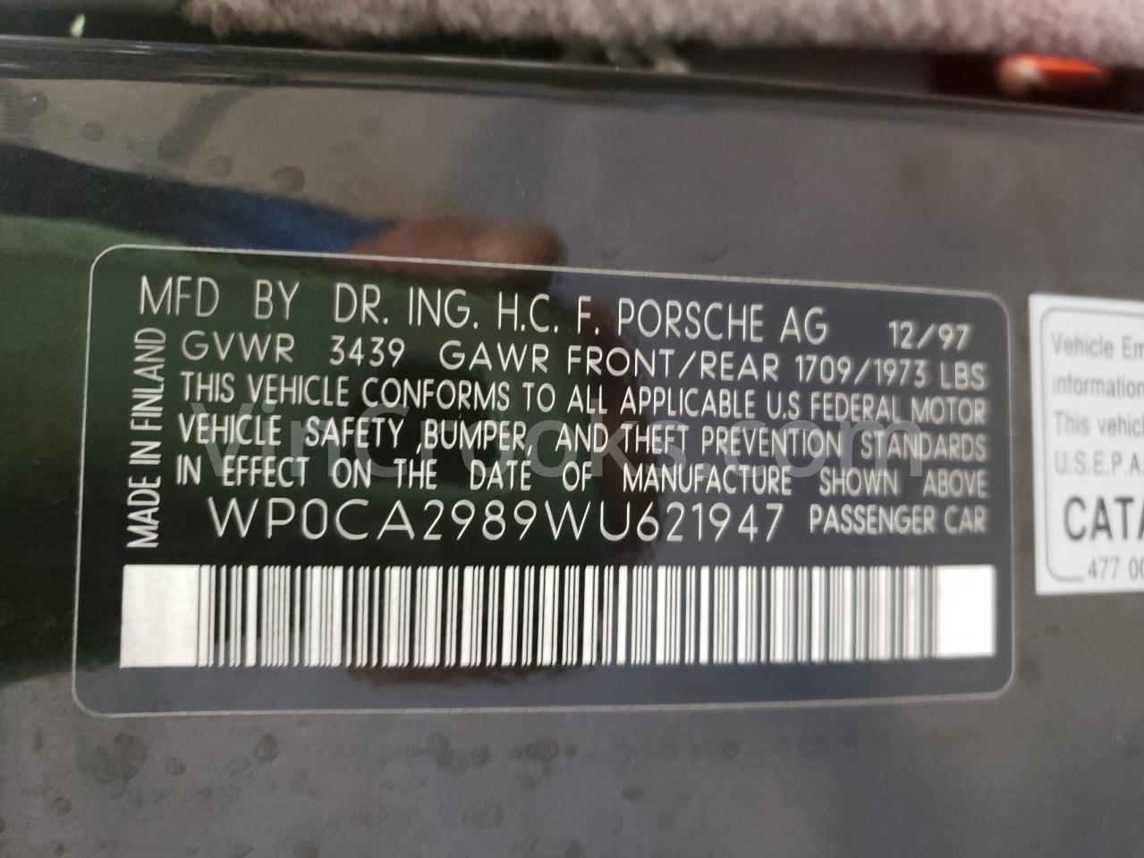 WP0CA2989WU621947