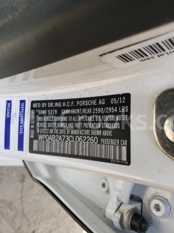 WP0AB2A73CL062260