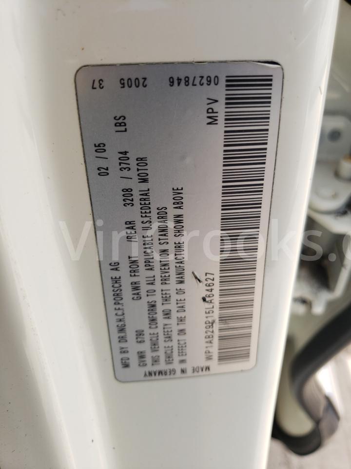 WP1AB29P15LA64627