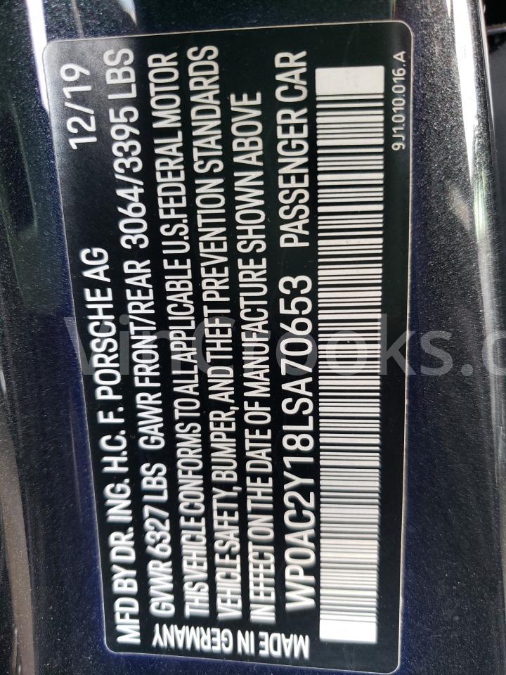 WP0AC2Y18LSA70653