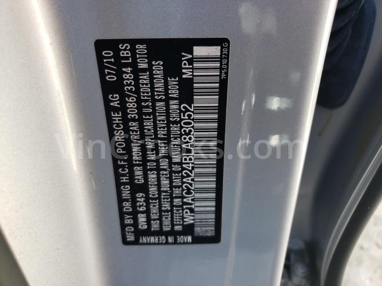 WP1AC2A24BLA83052