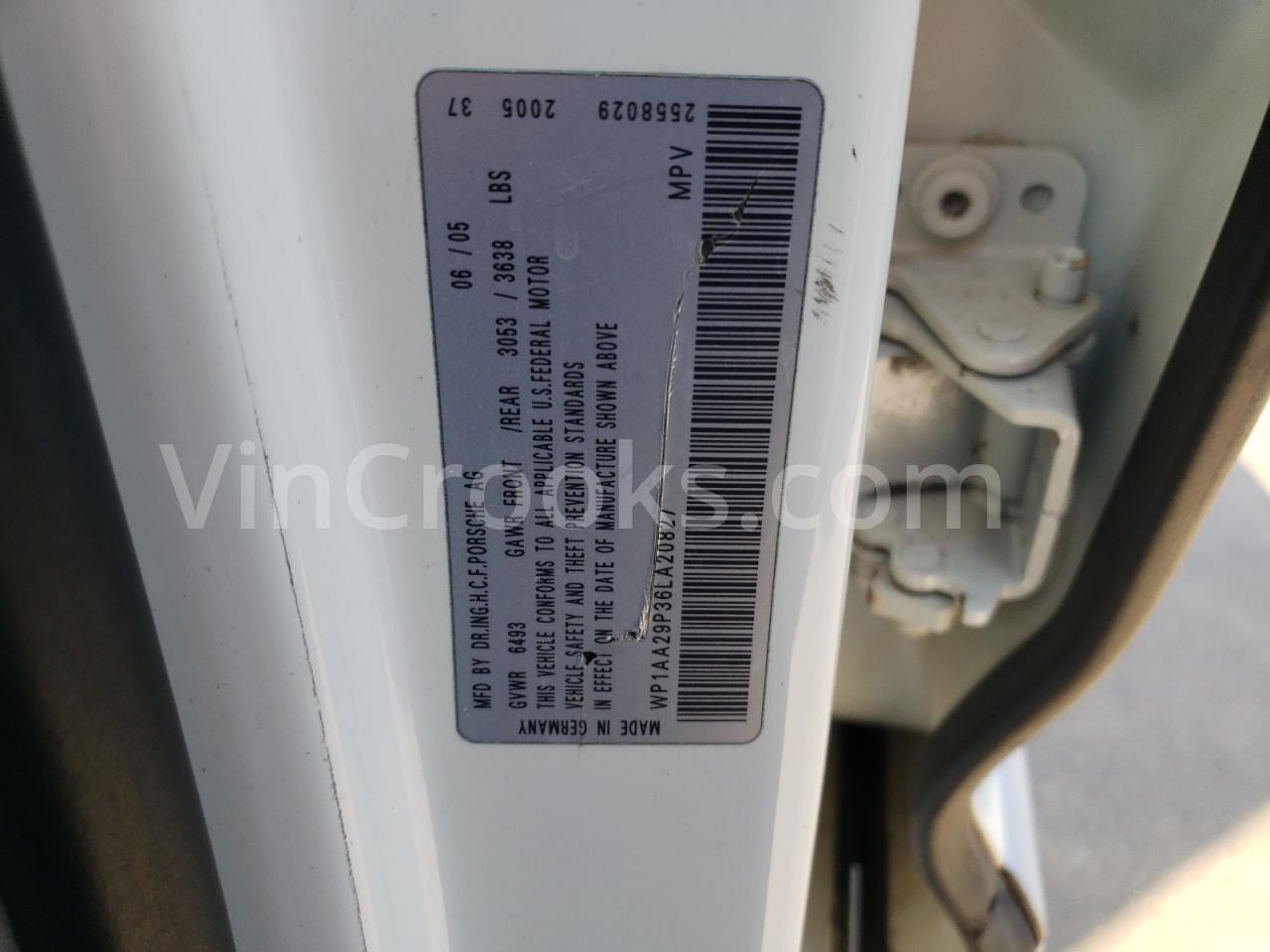 WP1AA29P36LA20827