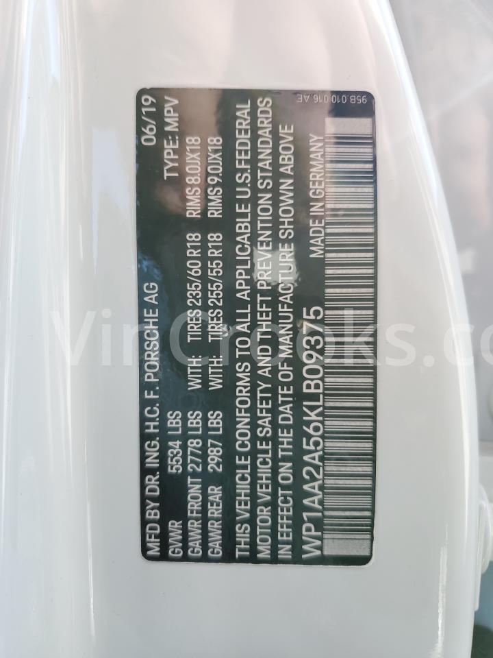 WP1AA2A56KLB09375