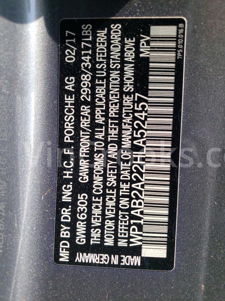 WP1AB2A22HLA52457