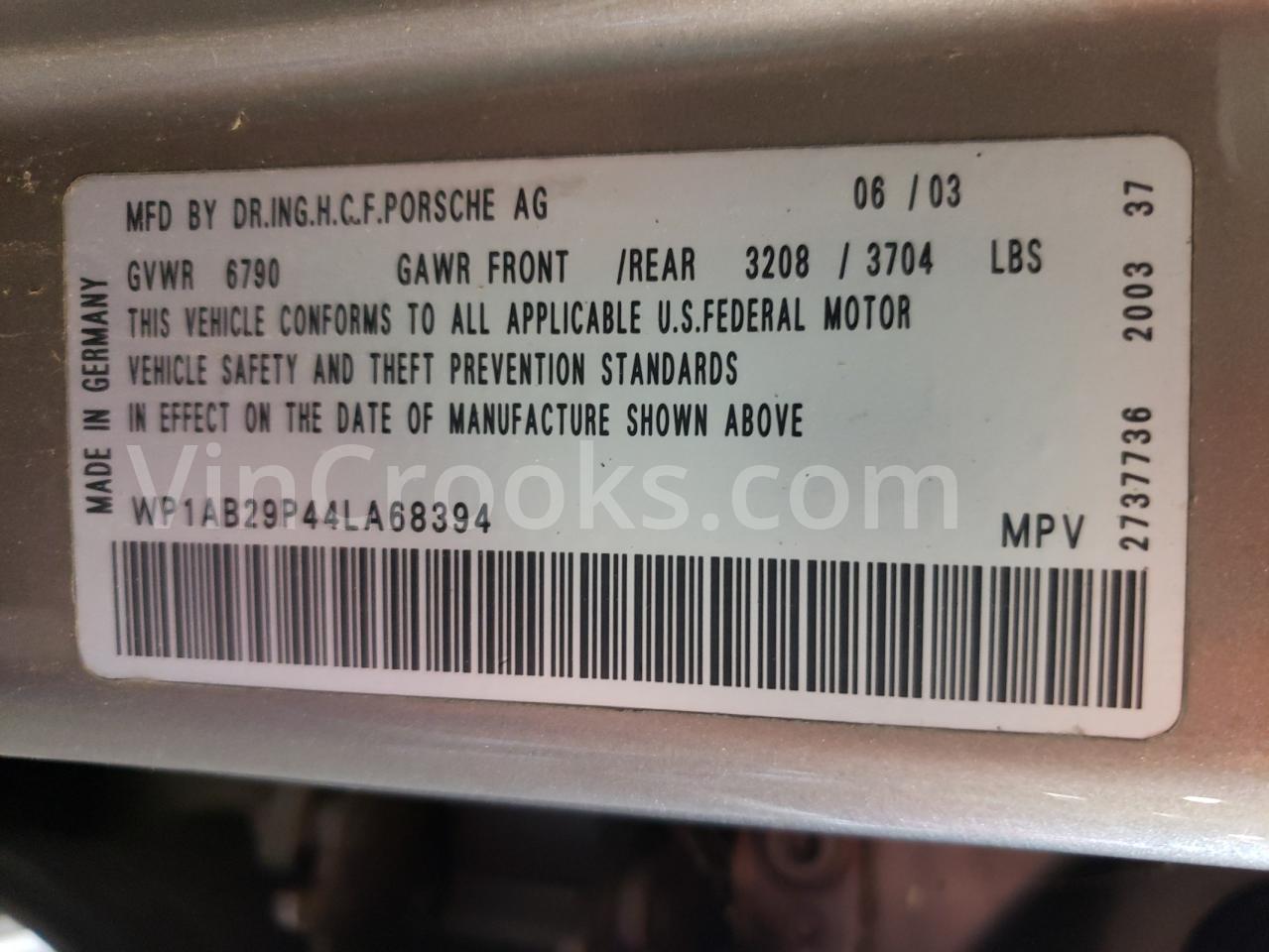 WP1AB29P44LA68394
