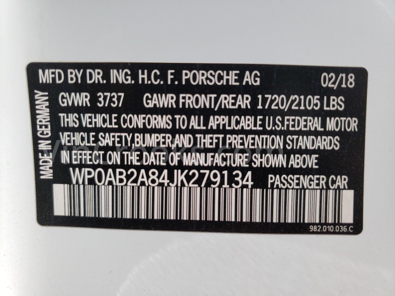 WP0AB2A84JK279134