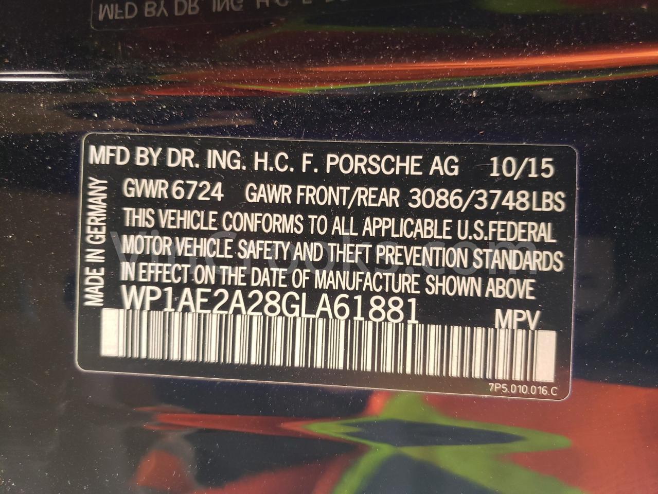 WP1AE2A28GLA61881
