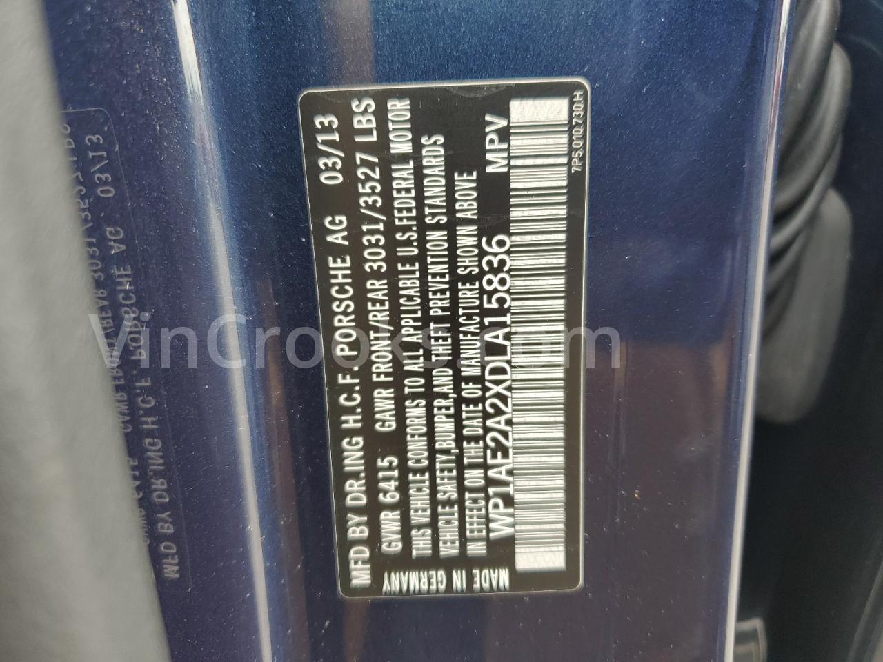 WP1AE2A2XDLA15836