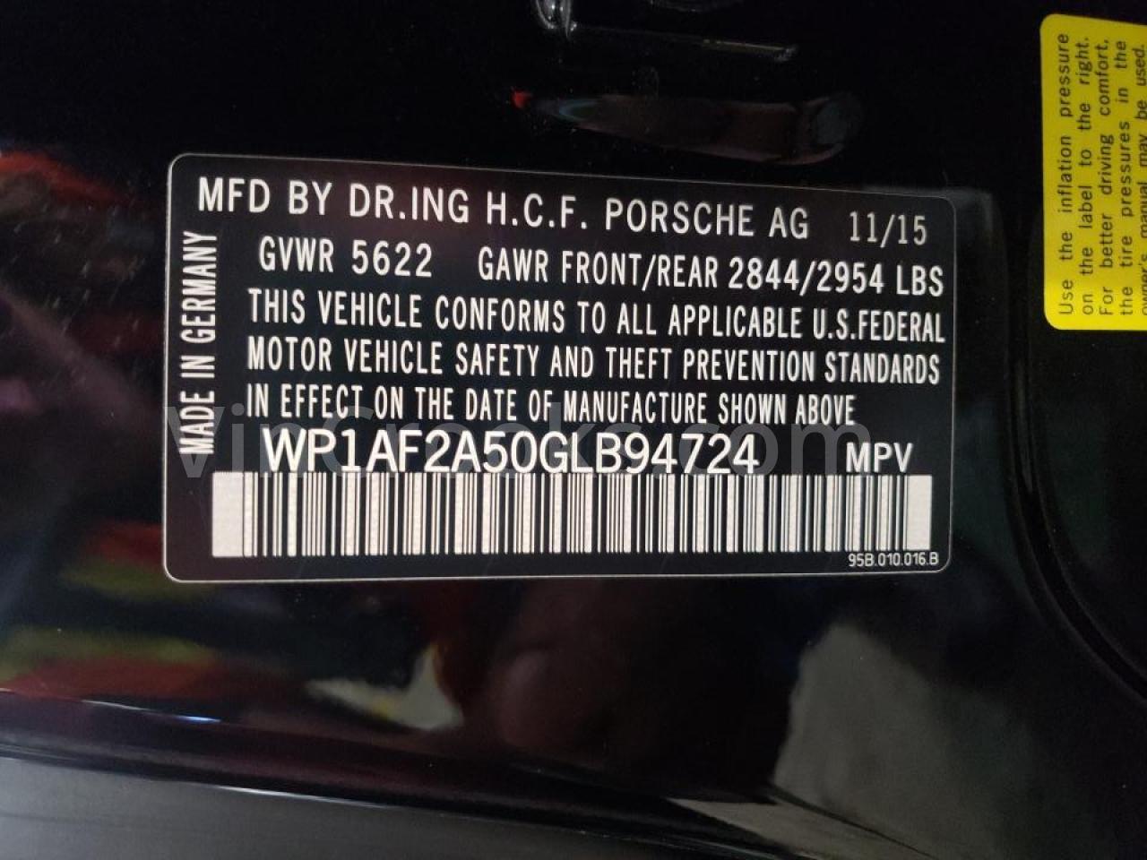 WP1AF2A50GLB94724