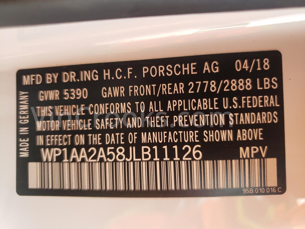 WP1AA2A58JLB11126