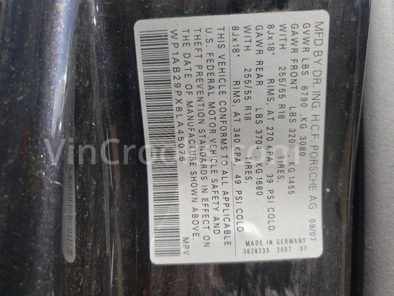 WP1AB29PX8LA45076
